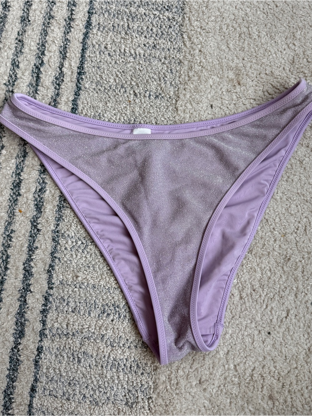 Aerie - Lilac Shimmer Bikini Bottom - Women Swim